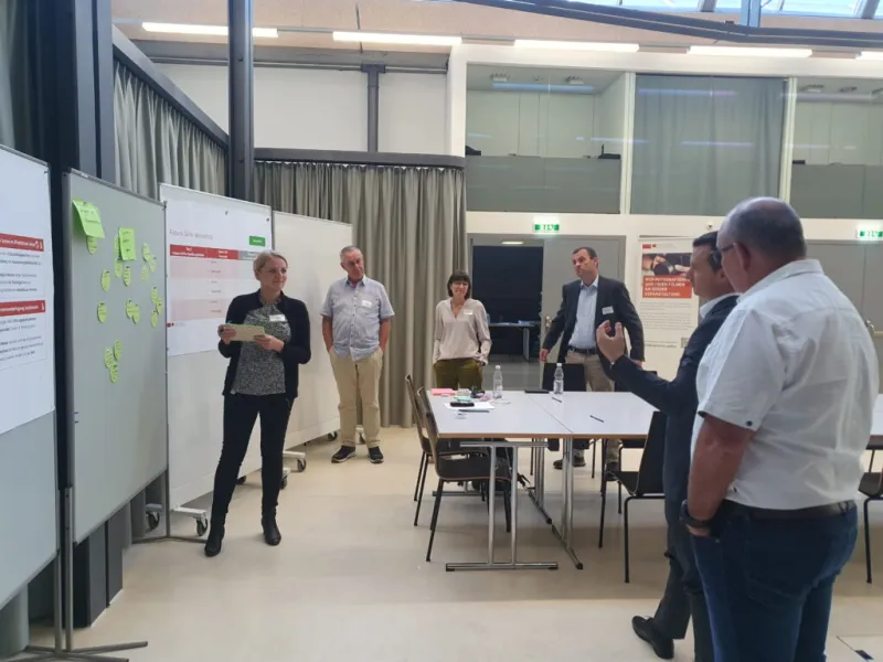 Workshopteilnehmer Future Skills an der Universität Liechtenstein